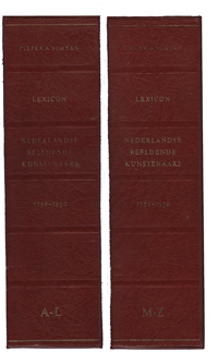 Scheen, Pieter A.: - Lexicon Nederlandse Beeldende Kunstenaars 1750-1950.